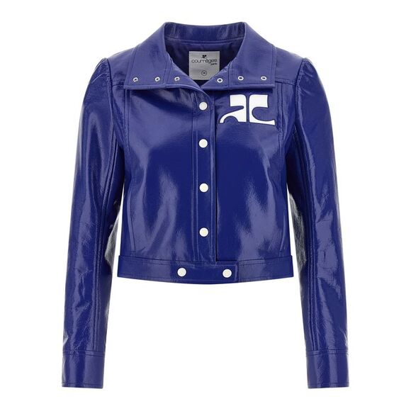Courreges Women 'Reedition Vinyl' Jacket